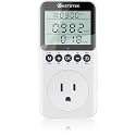 KETOTEK Watt Meter Power Meter Plug Electricity Usage Monitor for Home, Energy Monitor with LCD Display, Kilowatt Meter Socket Outlet, Voltage Amps Power Consumption Meter, Overload Protection