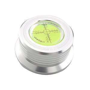 disc stabilizer vinyl clamp lp628b record weight stabilizer vinyl album with speed measurement tool turntable level and strobe scale town with level meter50hz 50hz silver