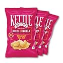 Kettle Studio | Kettle-Cooked Potato Chips Himalayan Pink Salt | Crunchy, Thick Cut, Gluten-Free Snack | Party &amp; Travel Snacks | 120g Pack of 3