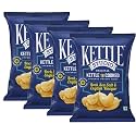 Kettle Studio |Potato Chips | Rock Sea Salt & English Vinegar -113g |Pack of 4