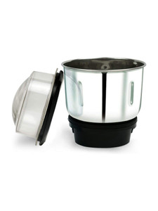 KEVRIZ 500 ML Steel Mixer Grinder Dry