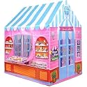 Colorfull and Light Weight Children Play Tent House for 3 to 10 Years Old Kids Girls and Boys Light Weight and Foldable Children Toys,Indoor and Outdoor Kid Tent House (Candy Tent House)