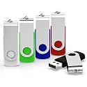 KEXIN 5 Pack 32GB USB 3.0 Flash Drive 3.0 USB Drive 32G Thumb Drive USB Stick (5 Mixed Colors: Black/Blue/Green/White/Red)