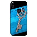 Key Isolated Hard Printed Designer Case for Apple iPhone X (Logo View Case) Back Cover MRR1479