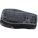 Keyboard Cover for Logitech K350 MK570 MK550 Keyboard Skin for Logitech K350 MK550 MK570 Wireless Wave Keyboard Cover Protective Skin Accessories, Black