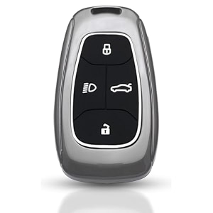 keycept tristar silicone key cover for tata nexon  altroz  harrier  punch  ev  safari and facelift 4 button smart key tristar k3
