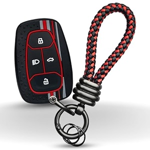 keycept tristar silicone key cover for tata nexon  altroz  harrier  punch  ev  safari and facelift 4 button smart key tristar k3