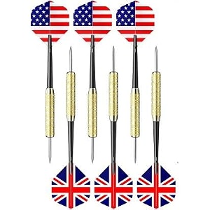 keycraze unbeatable quality air steel dart with steel tip pack of 6 steel steel tip dart pack of6
