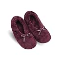 Keyela Women's Ballerina Slippers,Non-Slip Bedroom Slippers Socks