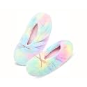 Keyela Women's Ballerina Slippers,Non-Slip Bedroom Slippers Socks