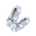 Keyela Women's Ballerina Slippers,Non-Slip Bedroom Slippers Socks