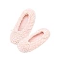 Keyela Women's Ballerina Slippers,Non-Slip Bedroom Slippers Socks