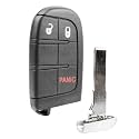 Keyless Entry Remote Key Fob Replacement 3-Button for 2015-2020 Jeep Renegade (M3N-40821302, 6MP33DX9AA, 47 4A)