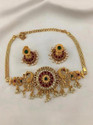 KEYMAX Alloy Red Jewellery Set