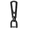 KeyUnity Titanium Carabiner Keychain Clip, Quick Release EDC Key Holder Organizer with Key Ring
