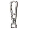 KeyUnity Titanium Carabiner Keychain Clip, Quick Release EDC Key Holder Organizer with Key Ring
