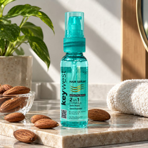 keywest professional keratin gloss hair serum for women men dry frizzy hair 50 ml