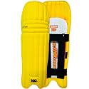 KG League Cricket Batting LEGGUARD (Moulded, Light Weight) (Yellow, Mens)