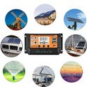 KH 10 A Solar Charge Controller 12V/ 24V Solar Panel Charge Intelligent Regulator PWM Solar Charge Controller