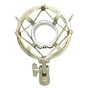 kh Universal Microphone Shock Mount Silver 48MM-54mm Diameter Large Diameter Studio Condenser Mic