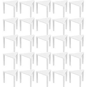 200pc pizza saver stand - white plastic tripod stackstax for restaurant container triangle pizza stand catering boxes 200