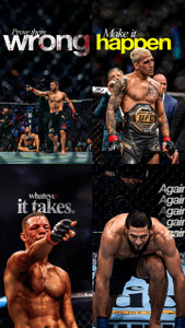Khabib Nurmagomedov defeated Conor McGregor via fourth-round
