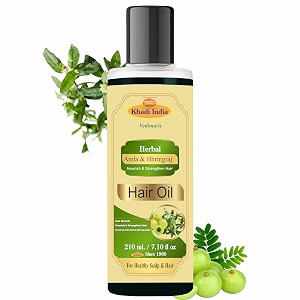 Khadi Herbal Natural Amla Bhringraj Hair Oil