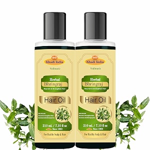 Khadi Herbal Natural Bhringraj Hair Oil For
