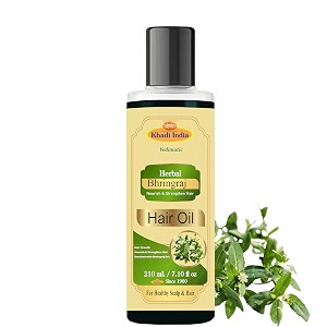 Khadi Natural Bhringraj Herbal Hair Oil For