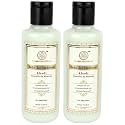 Khadi Naturals Green Tea & Aloe Vera Hair Conditioner | Restores Shine, Smoothness & Manageability | Tames Tangled Hair Naturally | Suitable for All Hair Types | Combo Pack- 210 ml each