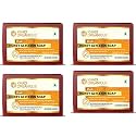 Khadi Organique Natural Herbal Honey Glycerine Soap Pack of 4