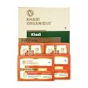 Khadi Organique Pure Natural Herbal &amp; Handmade Orange Soap Combo Kit Pack of 4 500gm
