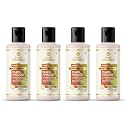 Khadi Organique Peach Avocado Moisturizer for Deep Hydration &amp; Anti-Aging | Reduces Fine Lines, Wrinkles &amp; Dark Spots | Boosts Collagen for Youthful, Glowing Skin | 210ml (Pack of 4)
