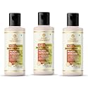 Khadi Organique Peach Avocado Moisturizer for Deep Hydration &amp; Anti-Aging | Reduces Fine Lines, Wrinkles &amp; Dark Spots | Boosts Collagen for Youthful, Glowing Skin | 210ml (Pack of 3)