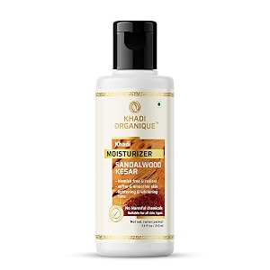 khadi organique sandalwood kesar moisturizer pack of 1