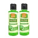 Khadi Pure Herbal Aloe Vera Body Wash, 210 ml (Pack of 2)