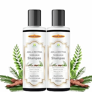 Khadi Vedimatic 100 Natural Amla Reetha Shikakai