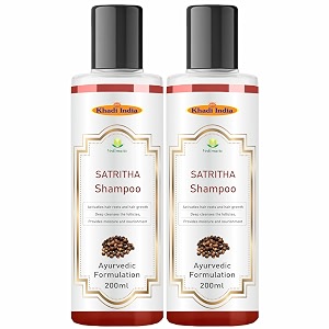 Khadi Vedimatic Natural Satritha Shampoo for Strong