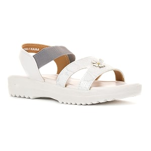 Khadims Adrianna Flat Platform Slingback Sandal for