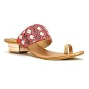 Khadim39s Block Heel Slip On Sandal for