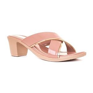 khadim39s cleo block heel mule slip on sandal for women