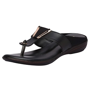 Khadims Flat Slip On Sandal for Women