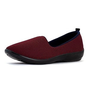 Khadims Maroon Women Casual Shoe Slip