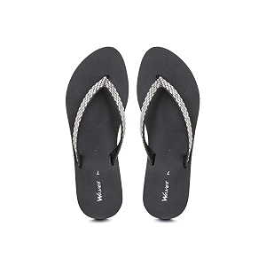 Khadims Waves Platform Heel Slippers for Women