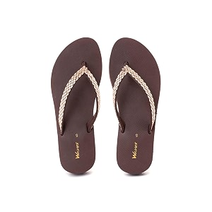 Khadims Waves Platform Heel Slippers for Women
