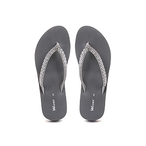 Khadims Waves Platform Heel Slippers for Women