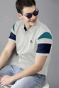 KHAHURIYO Colorblock Men Polo Neck Multicolor T-Shirt