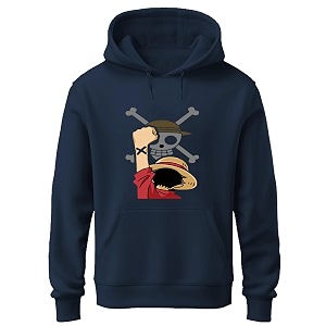 Khakey Black Colour Mens Hoodie Cotton