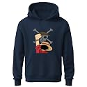 Khakey Black Colour Mens Hoodie Cotton