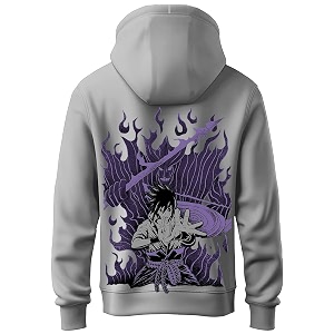 Khakey Hoodie for Boys Sasuke Printed Hooded